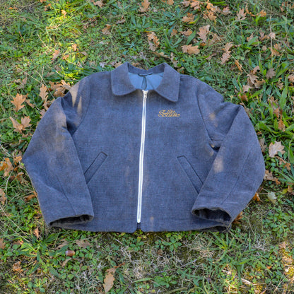 GIACCA FODERATA IN CANVAS DI LINO