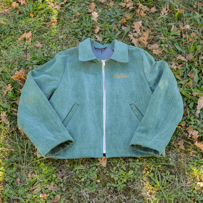 GIACCA FODERATA IN CANVAS DI LINO