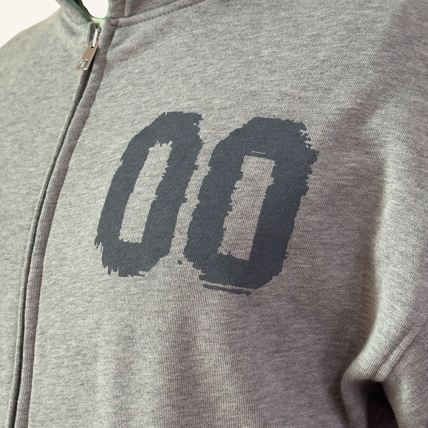 ZIP HOODIE 01 — GREY