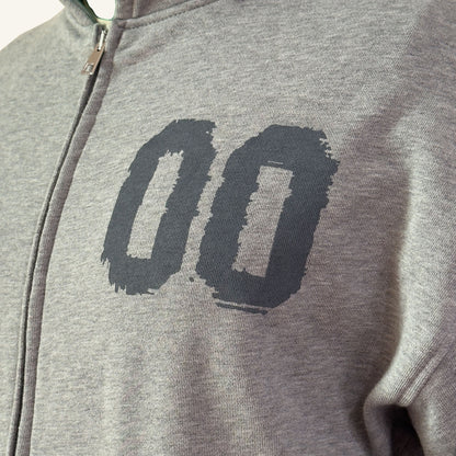 ZIP HOODIE 01 — GREY