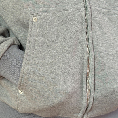 ZIP HOODIE 01 — GREY