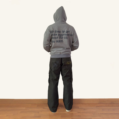 ZIP HOODIE 01 — GREY