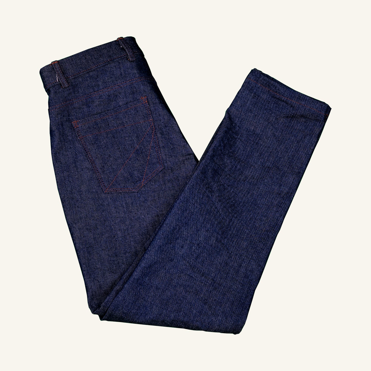 JEANS IN DENIM PESANTE