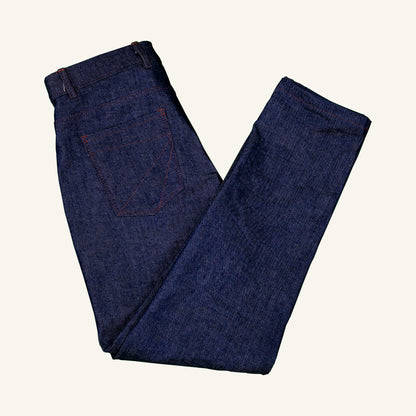 JEANS IN DENIM PESANTE