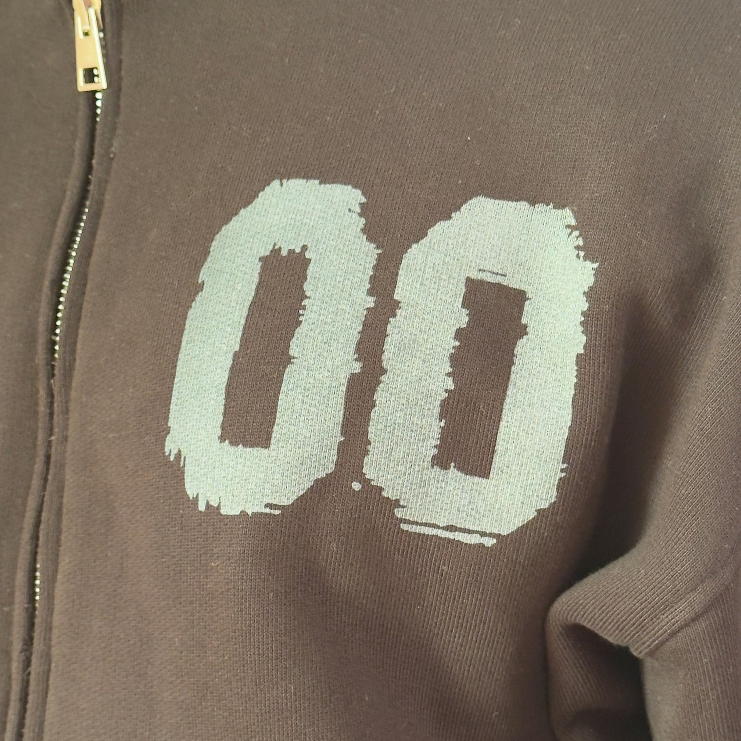 ZIP HOODIE 01 — BLACK